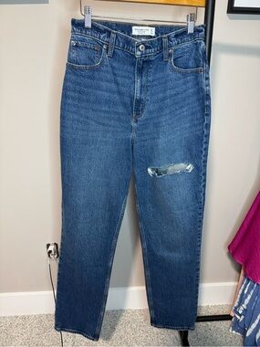 Abercrombie & Fitch 90s Straight Ultra High Rise Jeans